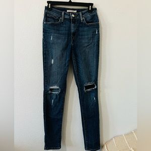 Levi high rise skinny